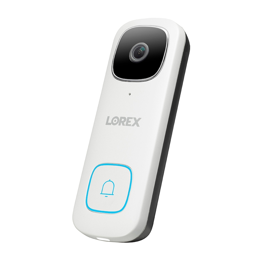 Image 722831_ALTMORE2.jpg, Product 722-831 / Price $229.99, Lorex 2K Wired Wi-Fi Video Doorbell (white) from Lorex on TSC.ca's Electronics department