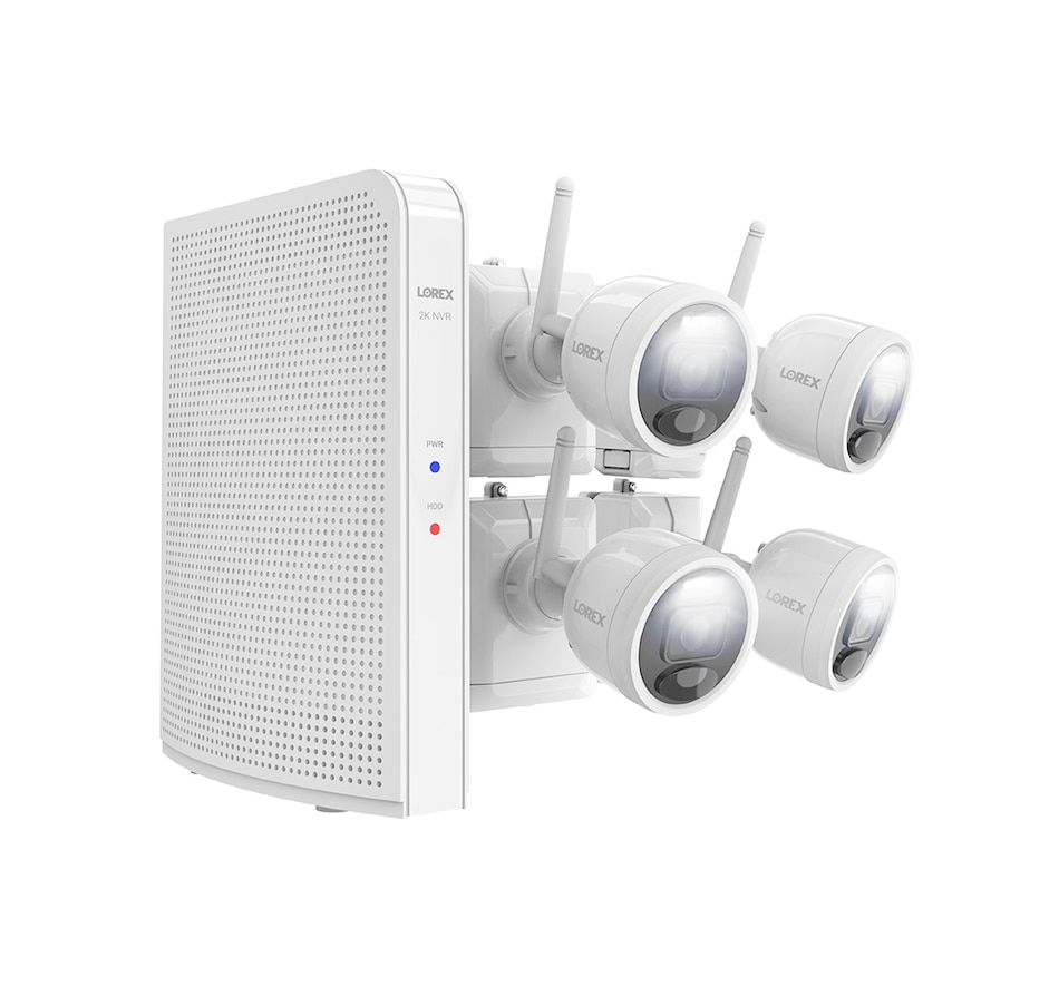 Image 722837.jpg, Product 722-837 / Price $749.99, Lorex 2K 8-channel 1TB NVR System with 4 Outdoor Wire-Free Battery Security Cameras from Lorex on TSC.ca's Electronics department