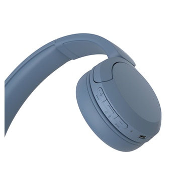 Sony Wireless Headphones with Microphone (WHCH520/L, blue)