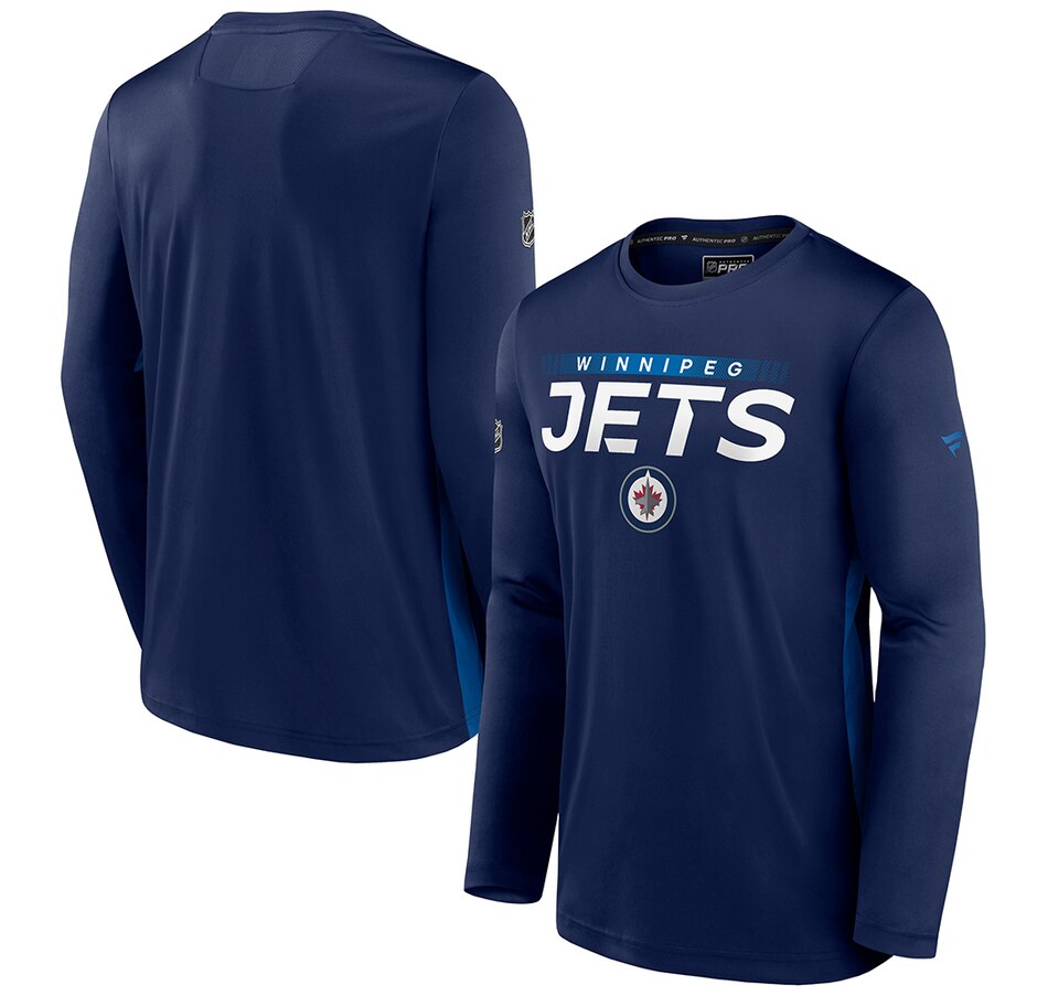 Image 722892.jpg, Product 722-892 / Price $79.99, Winnipeg Jets Authentic Pro Long Sleeve Tech T-Shirt from Fanatics on TSC.ca's Sports department