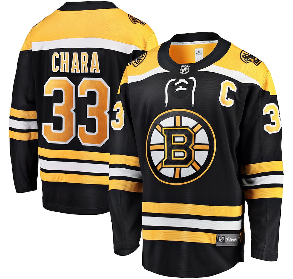 Image 722903.jpg, Product 722-903 / Price $319.99, Zdeno Chara Boston Bruins NHL Fanatics Breakaway Home Jersey from Fanatics on TSC.ca's Sports department