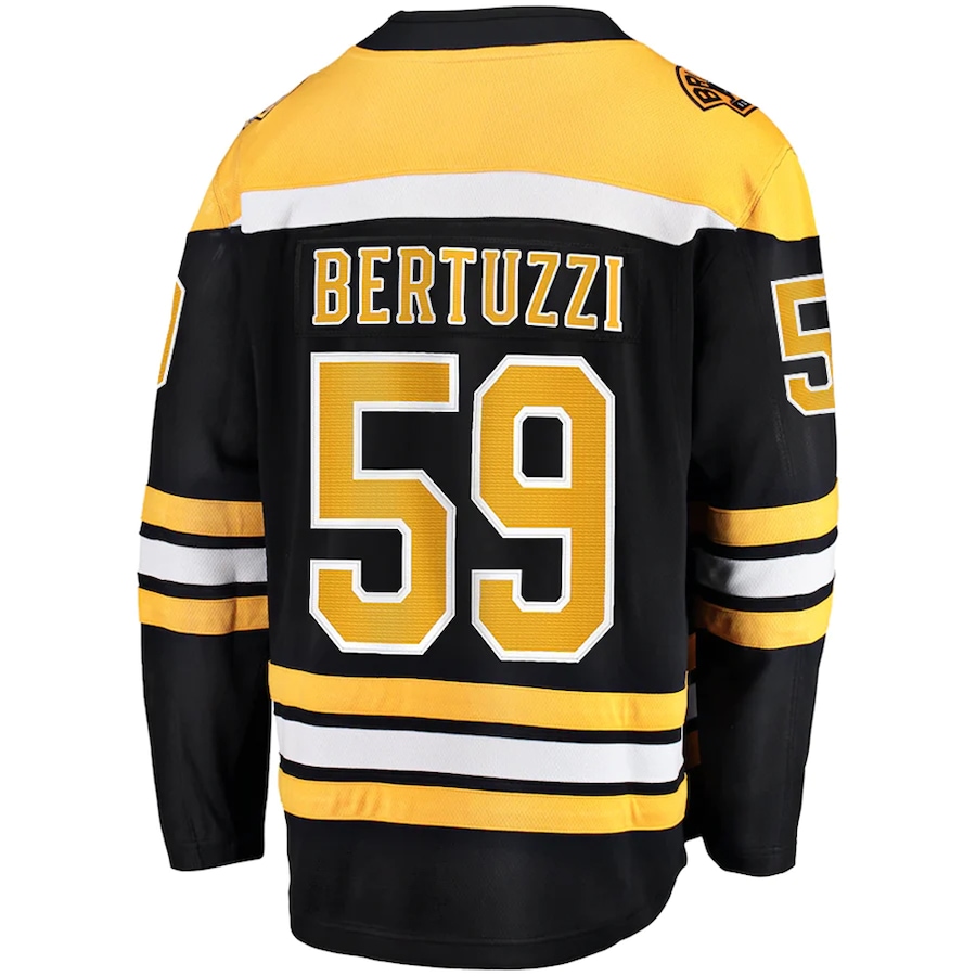 Image 722909_ALTMORE1.jpg, Product 722-909 / Price $319.99, Tyler Bertuzzi Boston Bruins NHL Fanatics Breakaway Home Jersey from Fanatics on TSC.ca's Sports department
