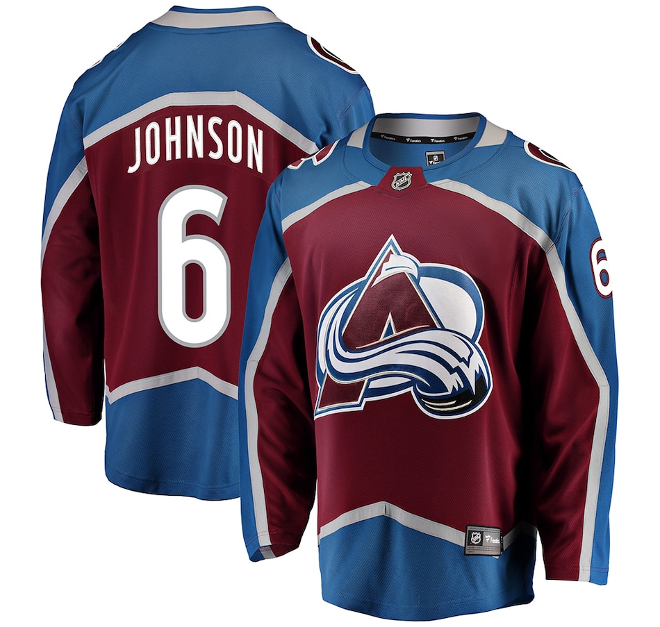 Image 722910.jpg, Product 722-910 / Price $324.99, Eric Johnson Colorado Avalanche NHL Fanatics Breakaway Home Jersey from Fanatics on TSC.ca's Sports department