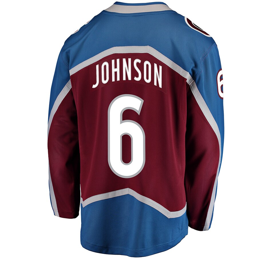 Image 722910_ALTMORE1.jpg, Product 722-910 / Price $324.99, Eric Johnson Colorado Avalanche NHL Fanatics Breakaway Home Jersey from Fanatics on TSC.ca's Sports department