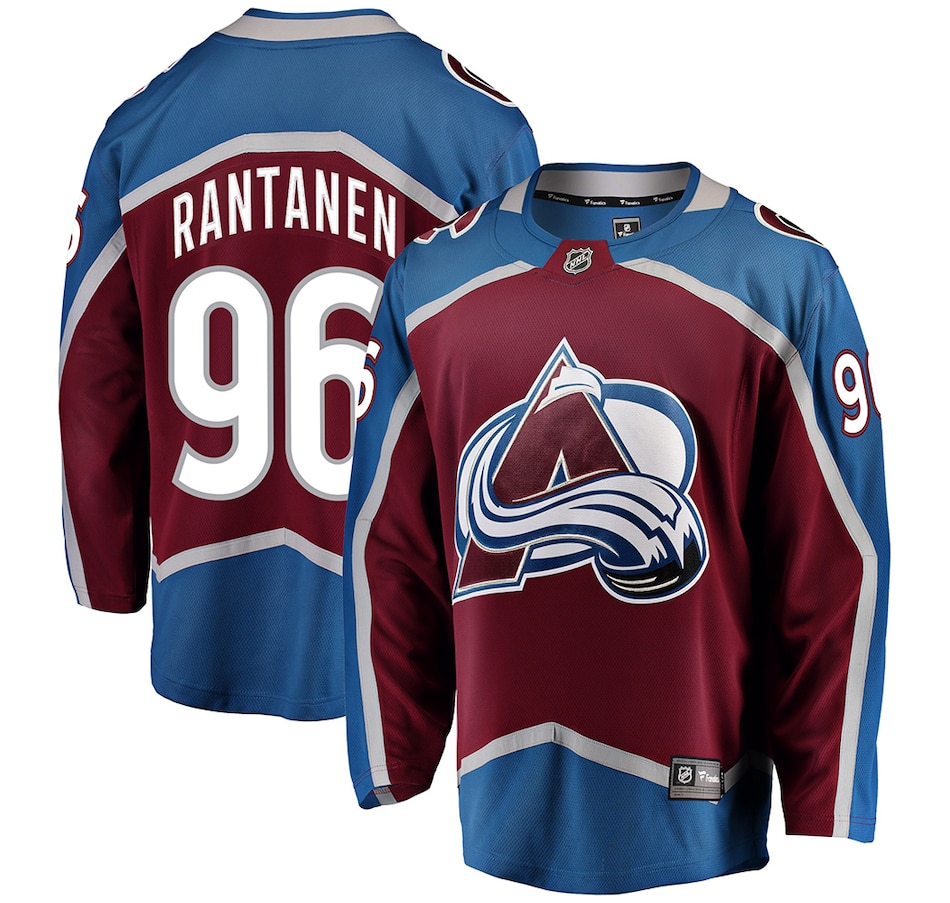 Image 722912.jpg, Product 722-912 / Price $299.99, Mikko Rantanen Colorado Avalanche NHL Fanatics Breakaway Home Jersey from Fanatics on TSC.ca's Sports department