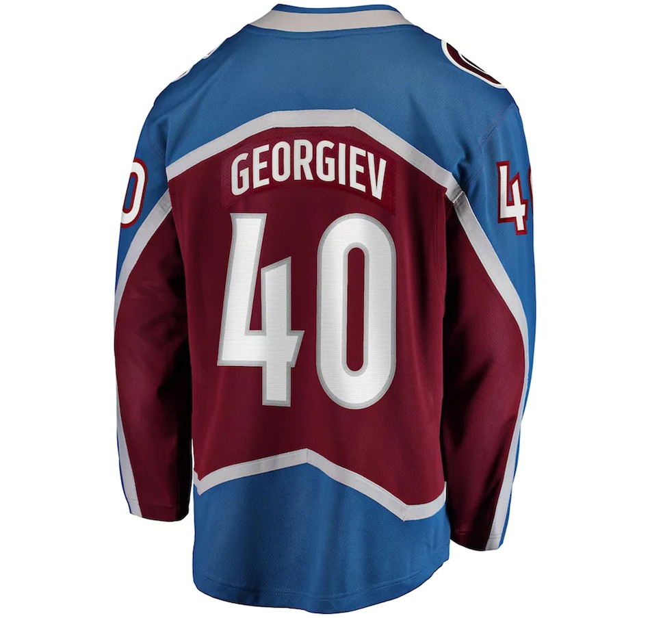 Image 722914_ALTMORE1.jpg, Product 722-914 / Price $324.99, Alexandar Georgiev Colorado Avalanche NHL Fanatics Breakaway Home Jersey from Fanatics on TSC.ca's Sports department