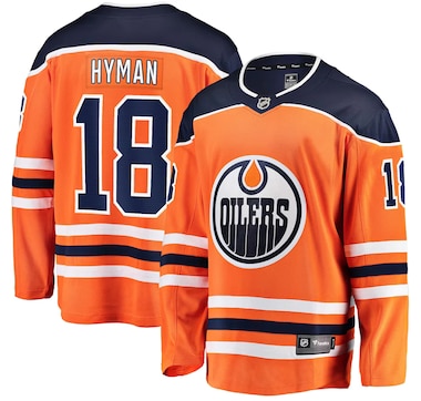 Youth Edmonton Oilers Zach Hyman 18 Special Edition 2.0 Retro