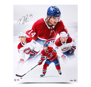 Nick Suzuki Autographed Red Adidas Montreal Canadiens Jersey - Upper Deck