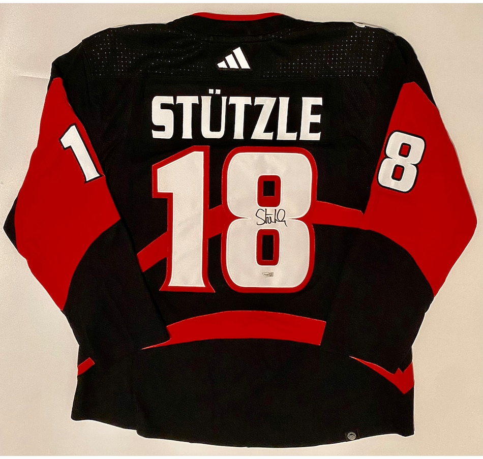 Fanatics Authentic Tim Stutzle Ottawa Senators Autographed 2022-23 Reverse Retro Adidas Authentic Jersey