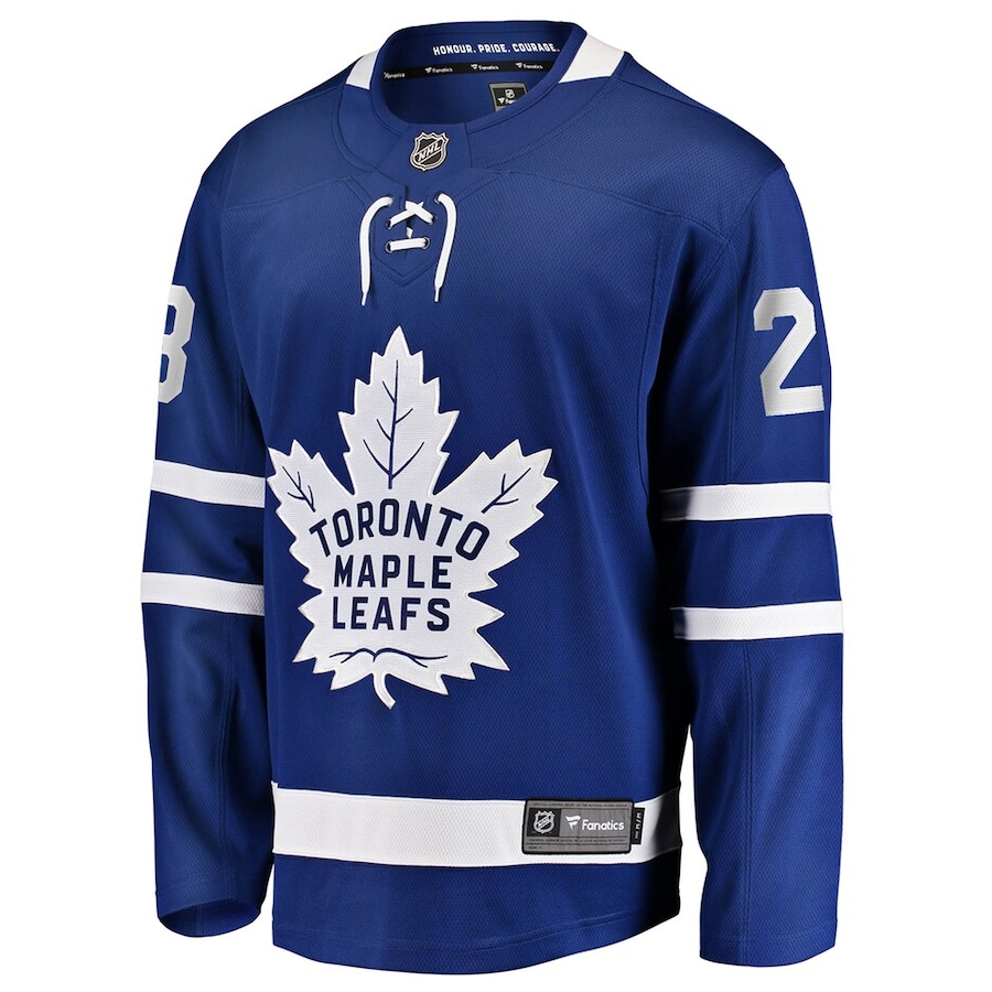Image 722964_ALTMORE2.jpg, Product 722-964 / Price $279.99, Matthew Knies Toronto Maple Leafs NHL Fanatics Breakaway Home Jersey from Fanatics on TSC.ca's Sports department