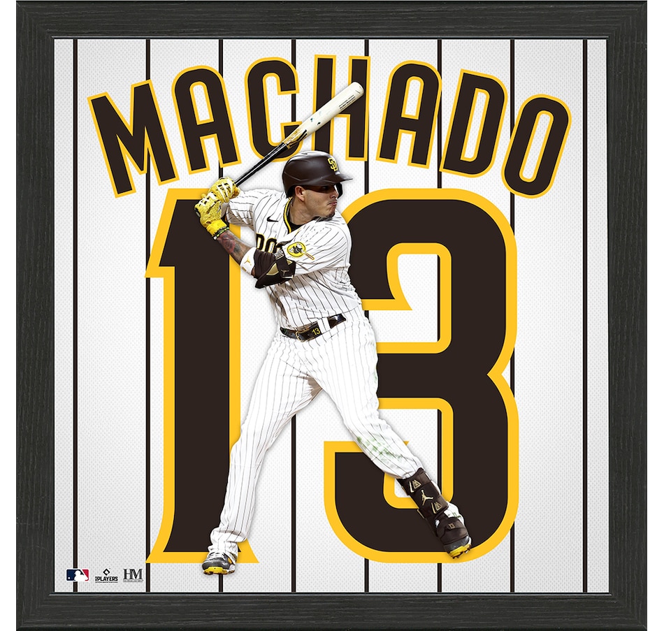 Orioles Baseball Highland Mint Manny Machado Baltimore Orioles Impact Jersey Frame