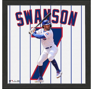 Dansby Swanson Atlanta Braves Fanatics Authentic 12 x 15 2021