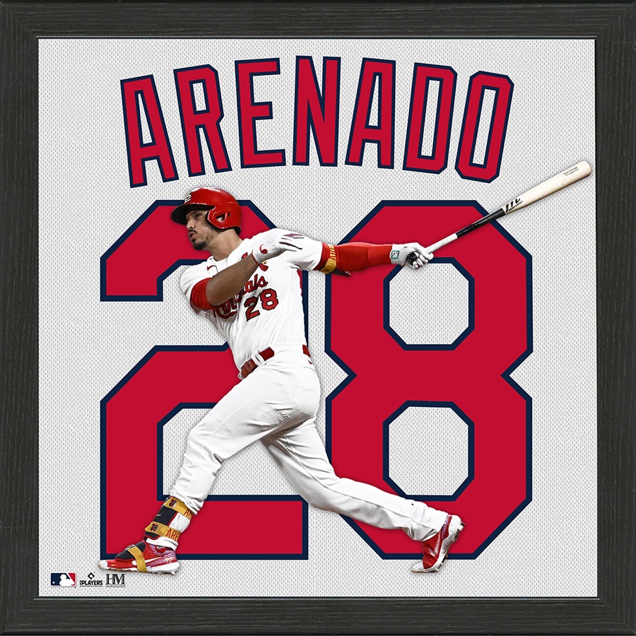 Image 722999.jpg, Product 722-999 / Price $74.99, Nolan Arenado St. Louis Cardinals Impact Jersey Frame from Highland Mint on TSC.ca's Sports department