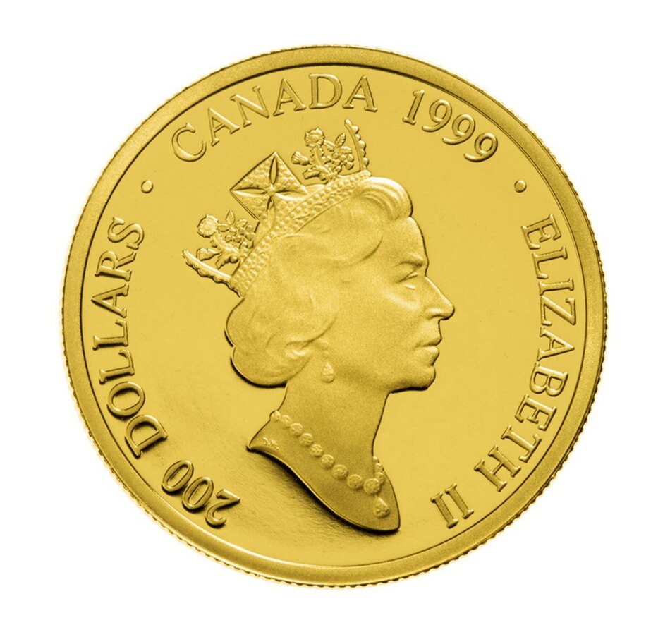 Image 723063_ALTMORE1.jpg, Product 723-063 / Price $1,999.95, 1999 $200 Mikmaq Butterfly 22K Gold Coin from Royal Canadian Mint (RCM) on TSC.ca's Coins department