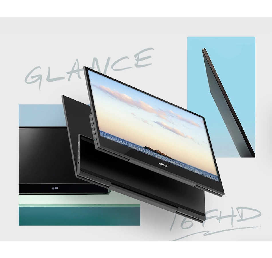 Image 723118_ALTMORE2.jpg, Product 723-118 / Price $249.99, Mobile Pixels Glance 16" Monitor from Mobile Pixels on TSC.ca's Electronics department