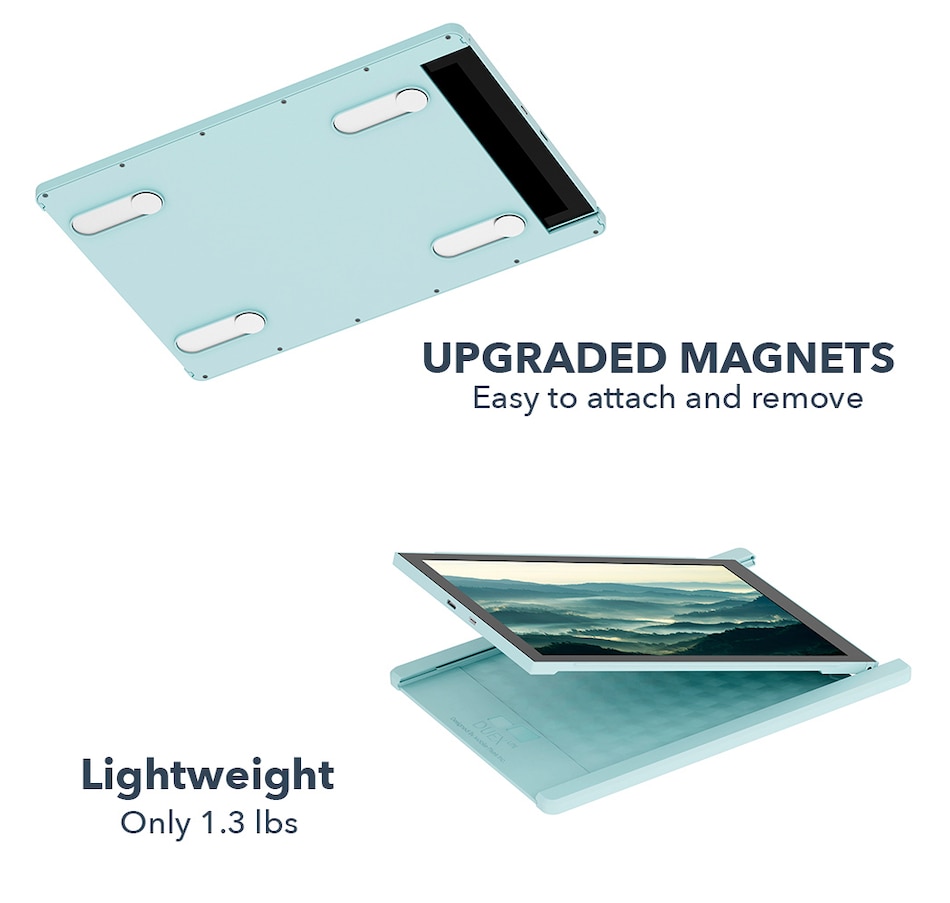 Image 723124_ALTMORE2.jpg, Product 723-124 / Price $369.99, Mobile Pixels Duex Lite 12.5" Monitor (mint) from Mobile Pixels on TSC.ca's Electronics department