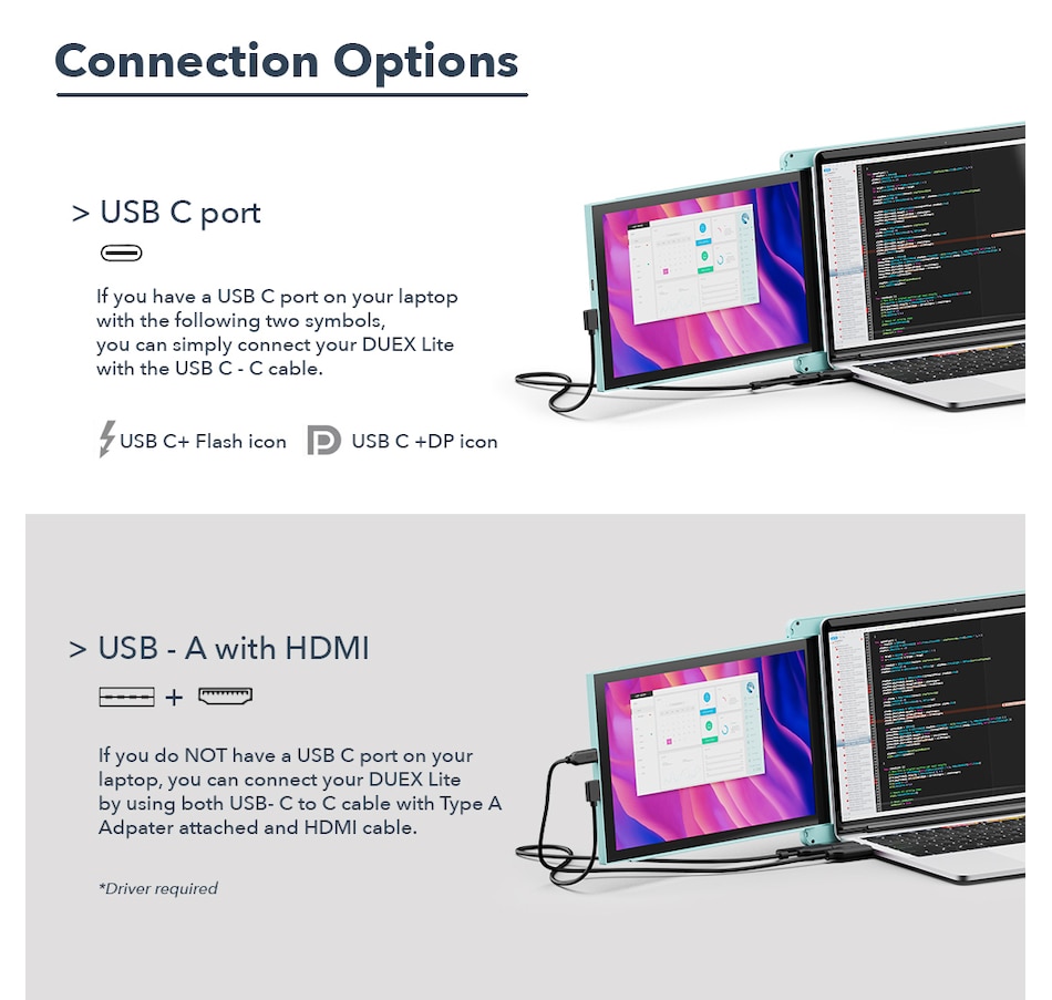 Image 723124_ALTMORE4.jpg, Product 723-124 / Price $369.99, Mobile Pixels Duex Lite 12.5" Monitor (mint) from Mobile Pixels on TSC.ca's Electronics department