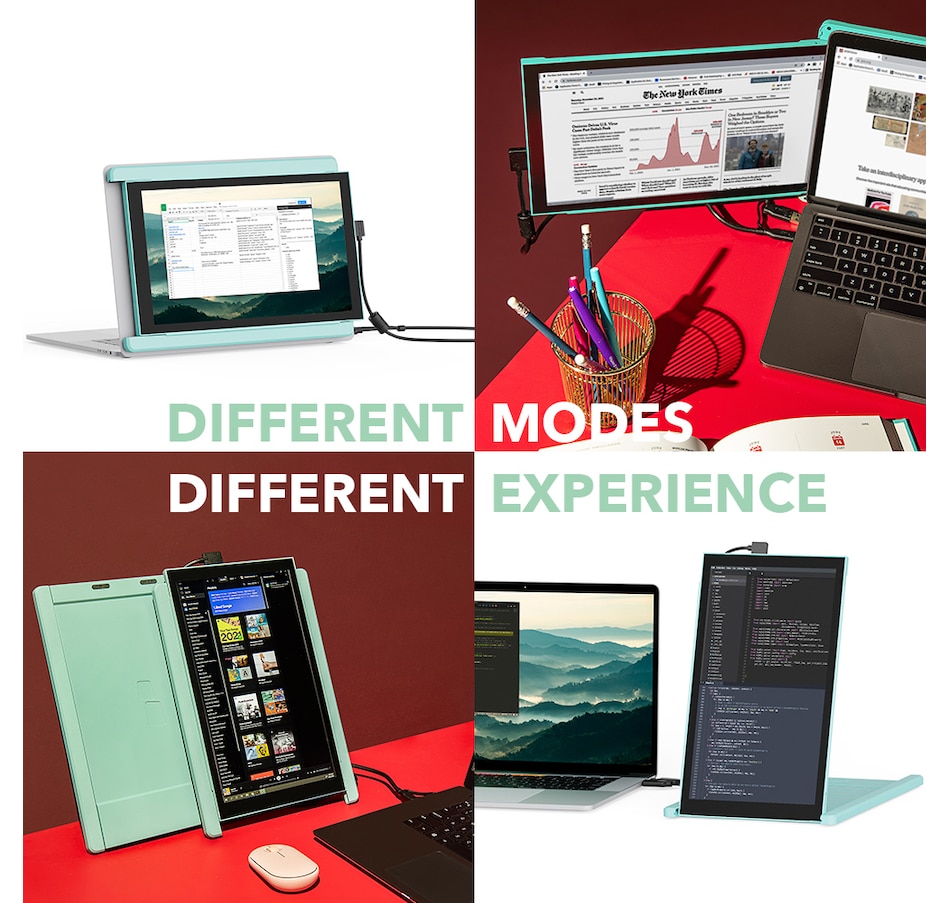 Image 723124_ALTMORE5.jpg, Product 723-124 / Price $369.99, Mobile Pixels Duex Lite 12.5" Monitor (mint) from Mobile Pixels on TSC.ca's Electronics department