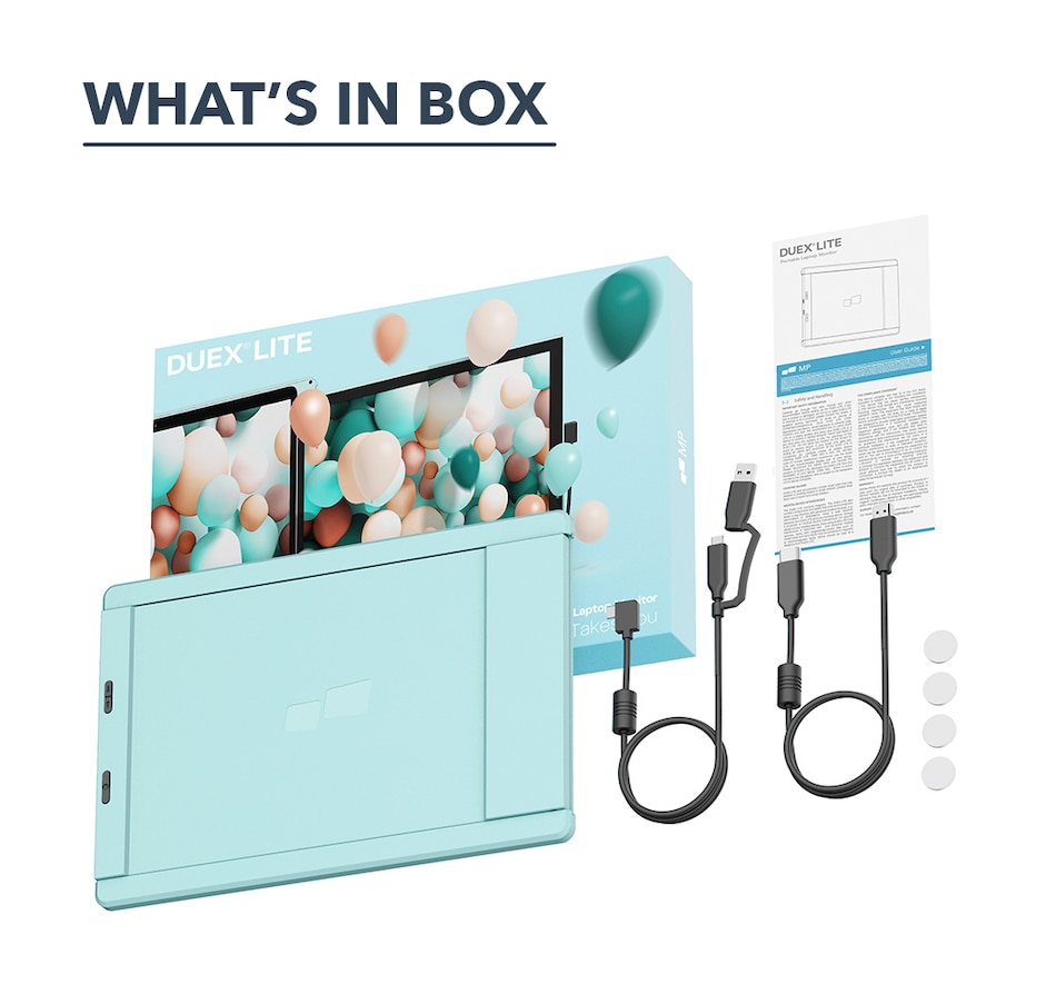 Image 723124_ALTMORE6.jpg, Product 723-124 / Price $369.99, Mobile Pixels Duex Lite 12.5" Monitor (mint) from Mobile Pixels on TSC.ca's Electronics department