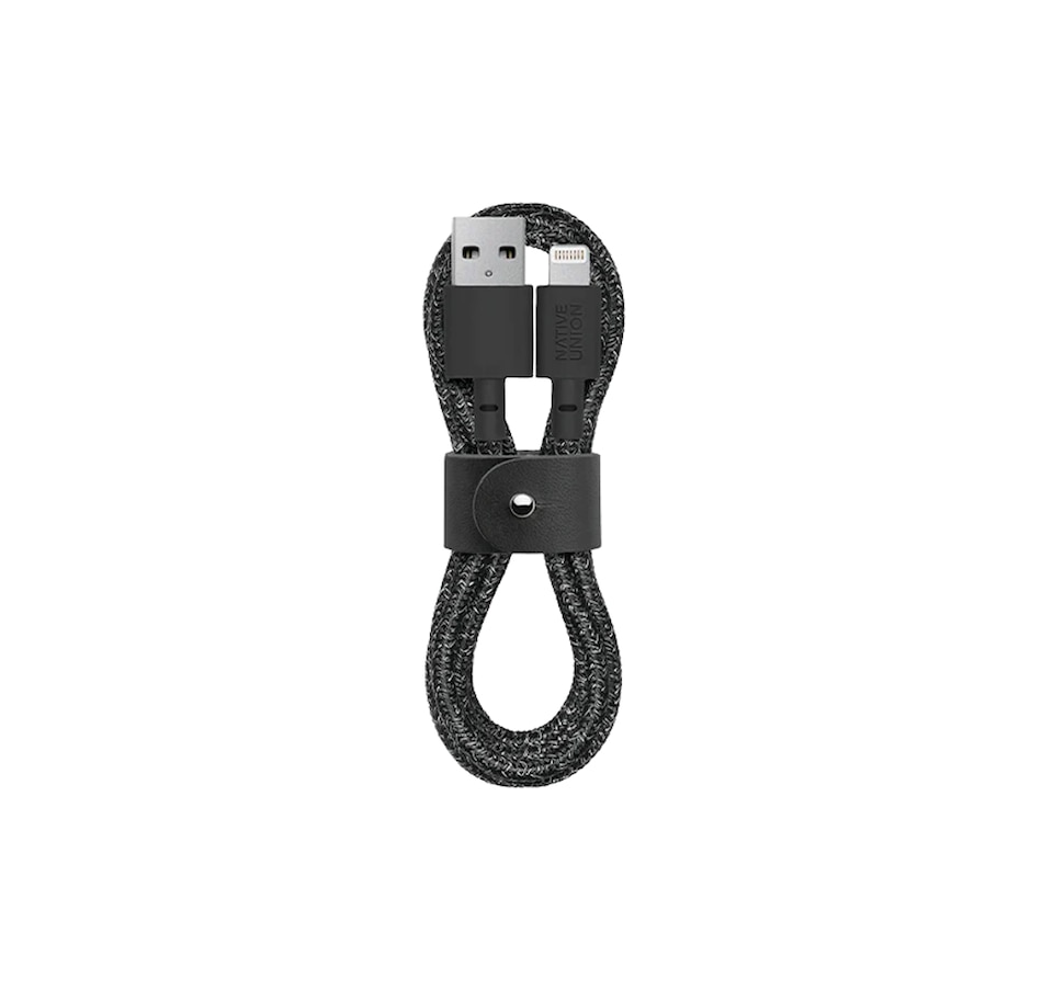 Image 723128.jpg, Product 723-128 / Price $39.99, Native Union Belt USB-A to Lightning 1.2-m Cable from Native Union on TSC.ca's Electronics department