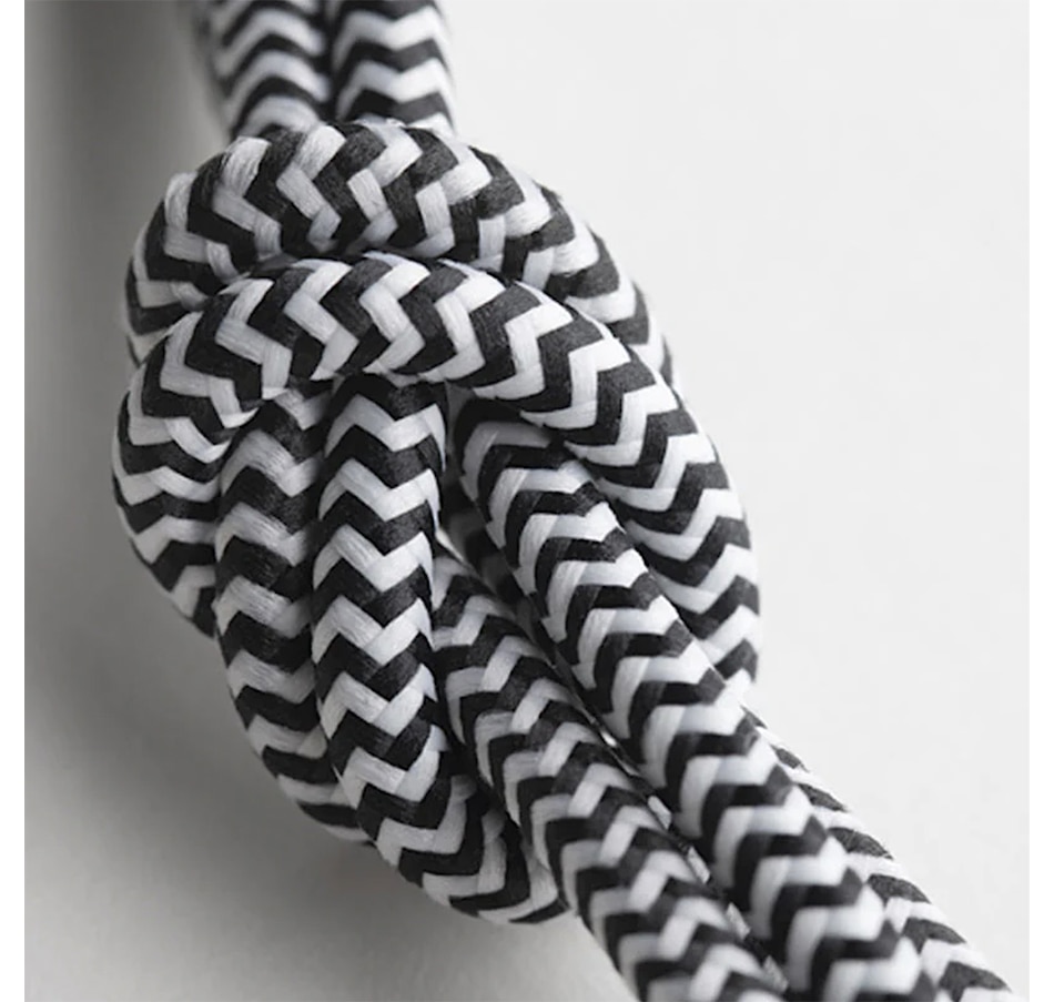 Image 723129_ALTMORE2.jpg, Product 723-129 / Price $49.99, Native Union Belt USB-A to Lightning 3-m Cable (zebra) from Native Union on TSC.ca's Electronics department