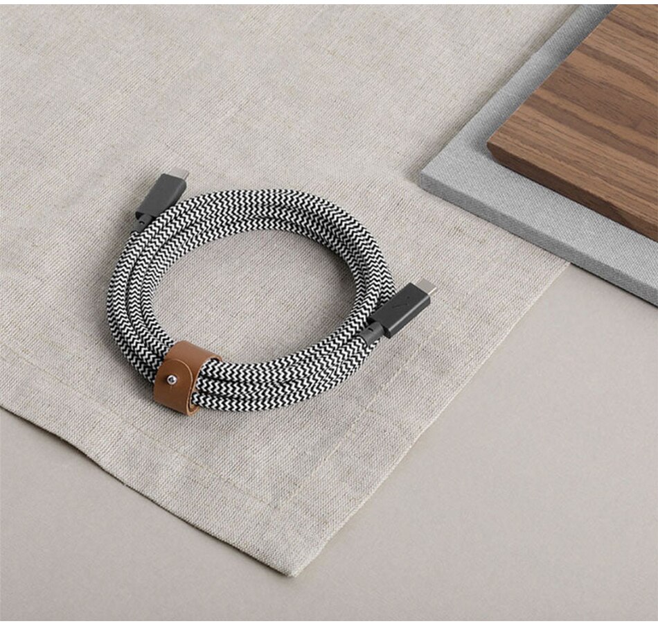 Image 723134_ALTMORE4.jpg, Product 723-134 / Price $44.99, Native Union Belt USB-C to USB-C 2.4-m 240W Cable from Native Union on TSC.ca's Electronics department