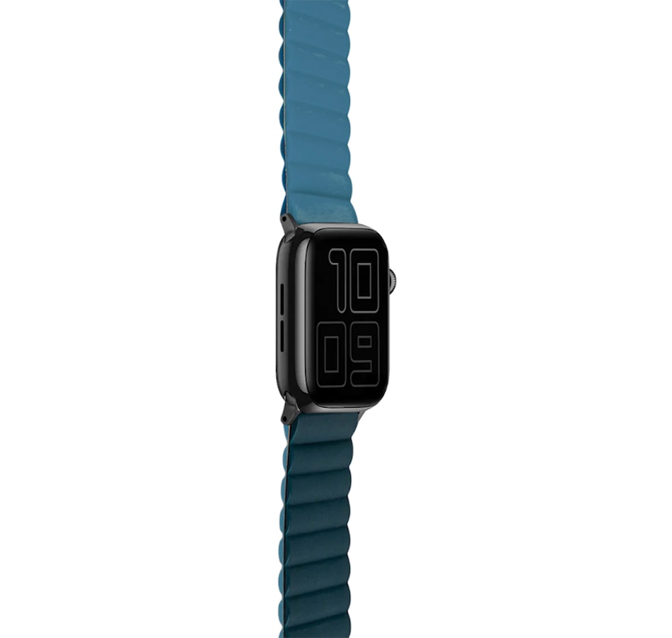 Image 723182_ALTMORE1.jpg, Product 723-182 / Price $59.99, Logiix Vibrance Link Apple Watch Band 42/44/45 mm (navy/sea blue) from Logiix on TSC.ca's Electronics department