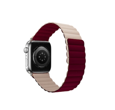 Logiix Vibrance Link Apple Watch Band 38/40/41 mm (burgundy/stone)