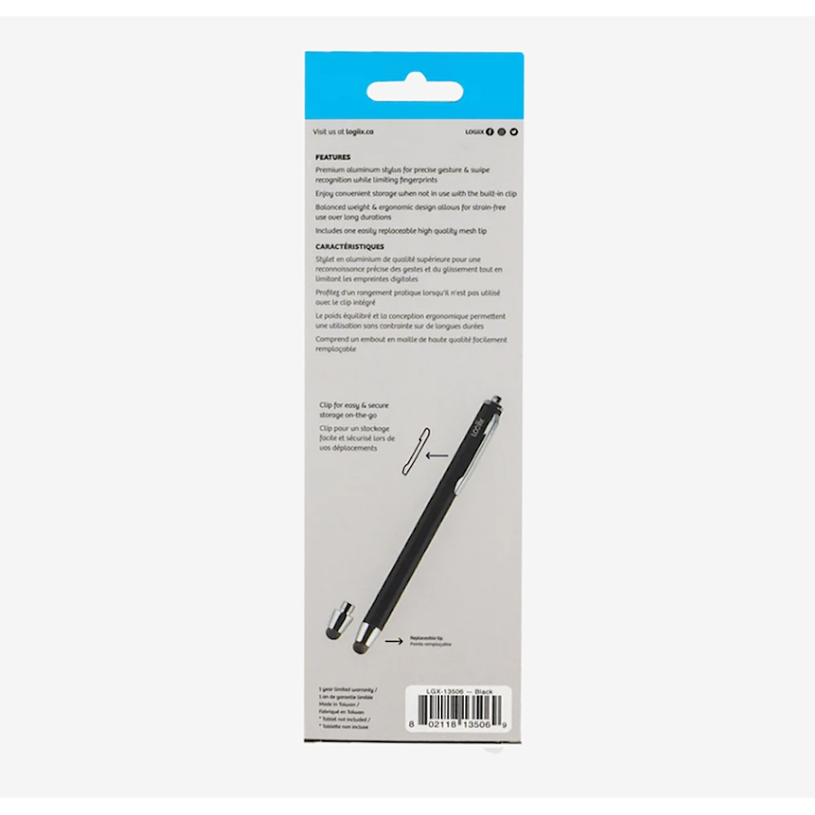 Image 723193_ALTMORE2.jpg, Product 723-193 / Price $29.99, Logiix Stylus Pro for Touchscreen Devices from Logiix on TSC.ca's Electronics department