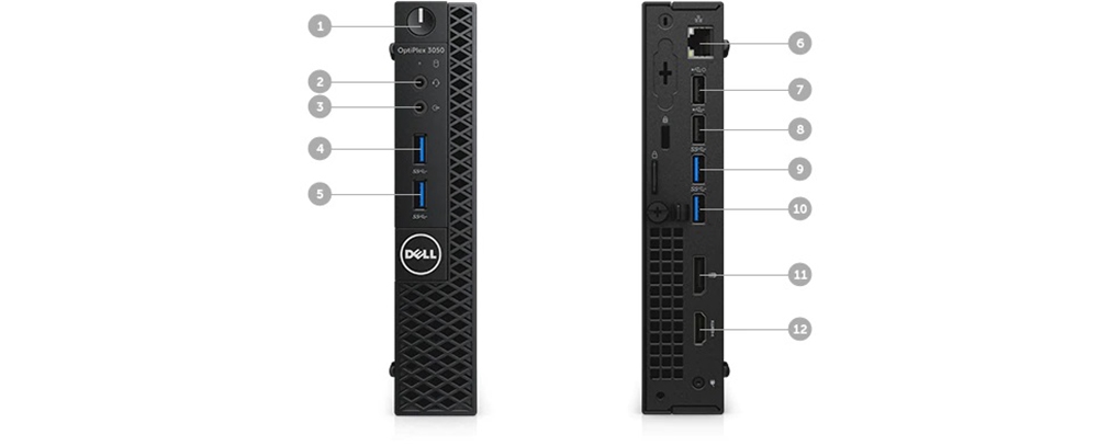 Dell OptiPlex 3050 Tiny, Mini, Micro Desktop (Intel Graphics, i5