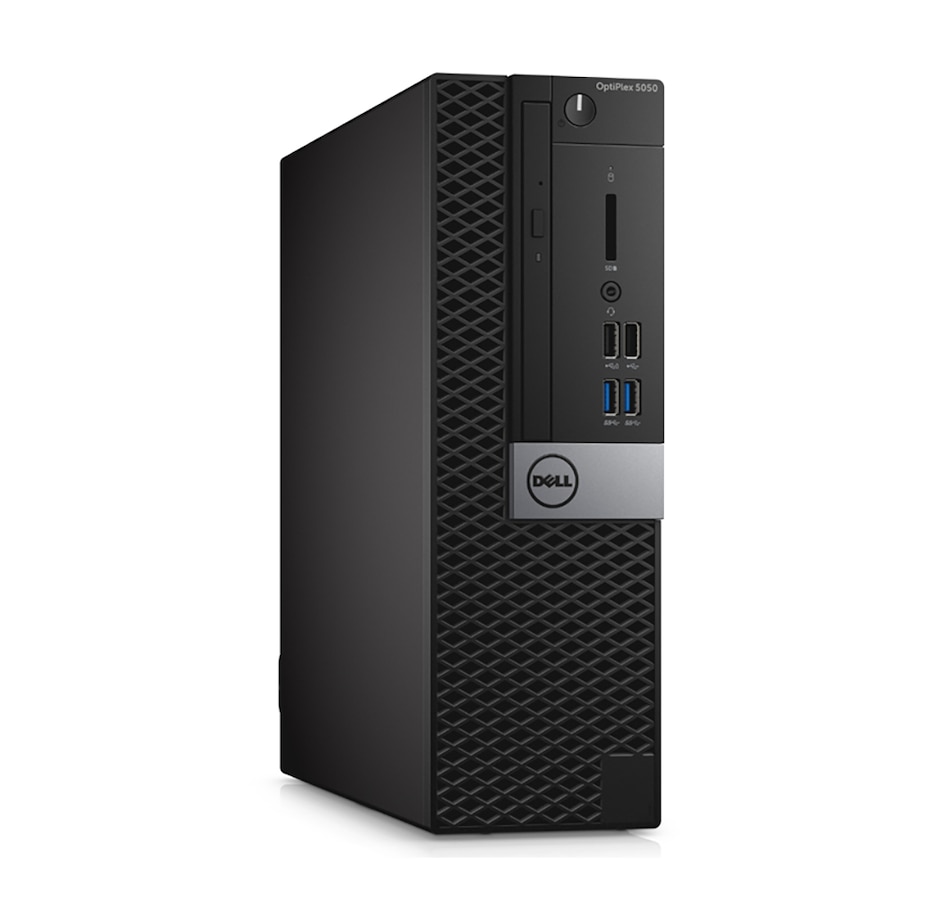 Image 723263.jpg, Product 723-263 / Price $499.99, Dell OptiPlex 5050 SFF Desktop SFF (Intel Graphics, i5-7600, 8GB, 256GB, Windows 11 Pro, Refurbished) from Dell on TSC.ca's Electronics department