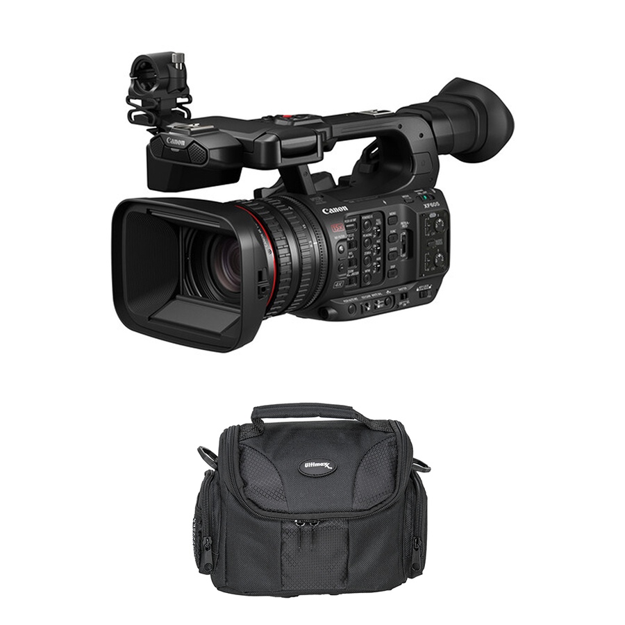 Image 723354.jpg, Product 723-354 / Price $6,299.99, Canon XF605 UHD 4K HDR Pro Camcorder from Canon on TSC.ca's Electronics department