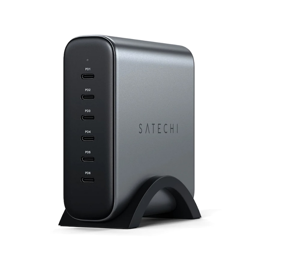 Image 723376.jpg, Product 723-376 / Price $219.99, Satechi 200W USB-C 6-Port PD GaN Charger from Satechi on TSC.ca's Electronics department