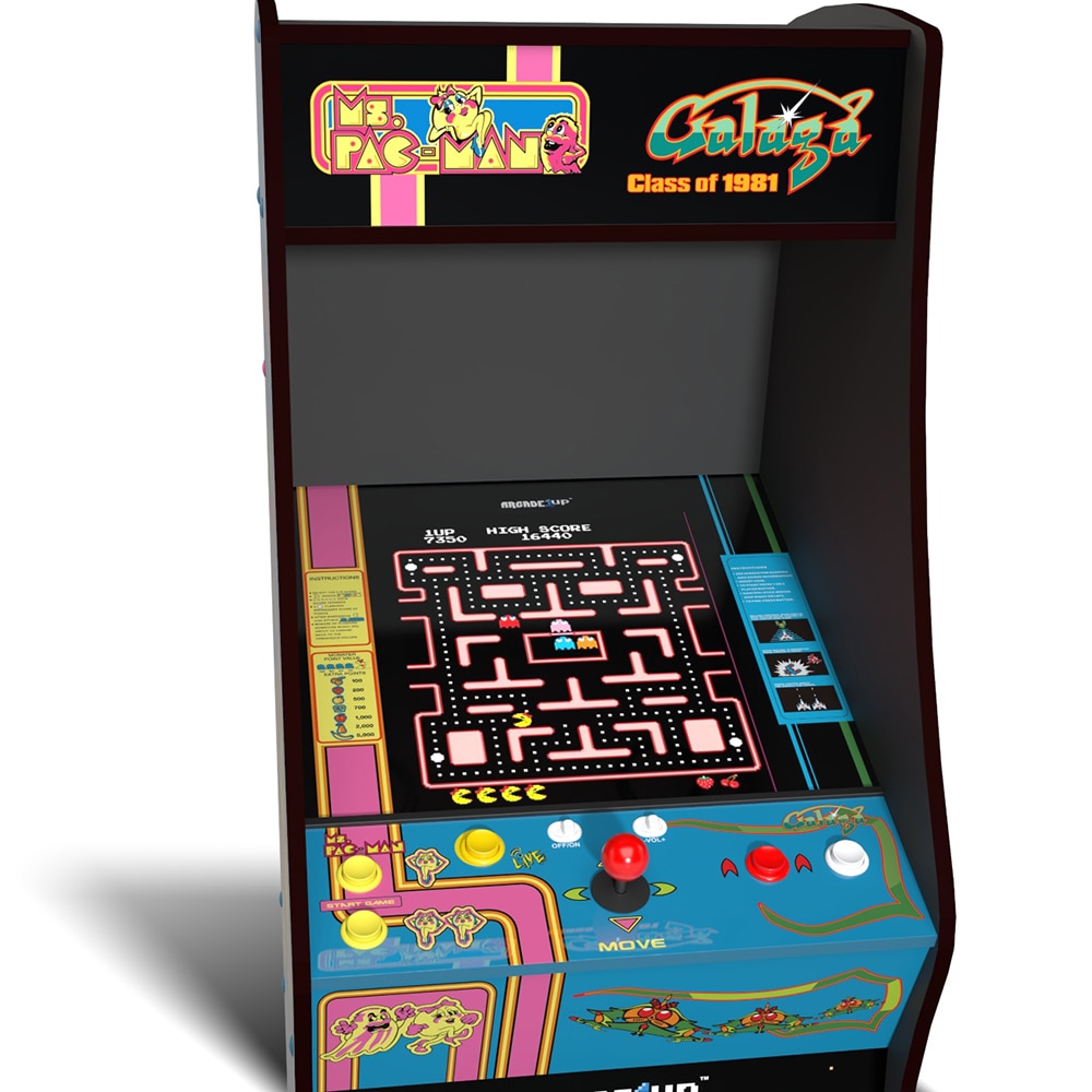 Electronics - Video Games - Retro Gaming - Arcade1Up Ms. Pac-Man And ...