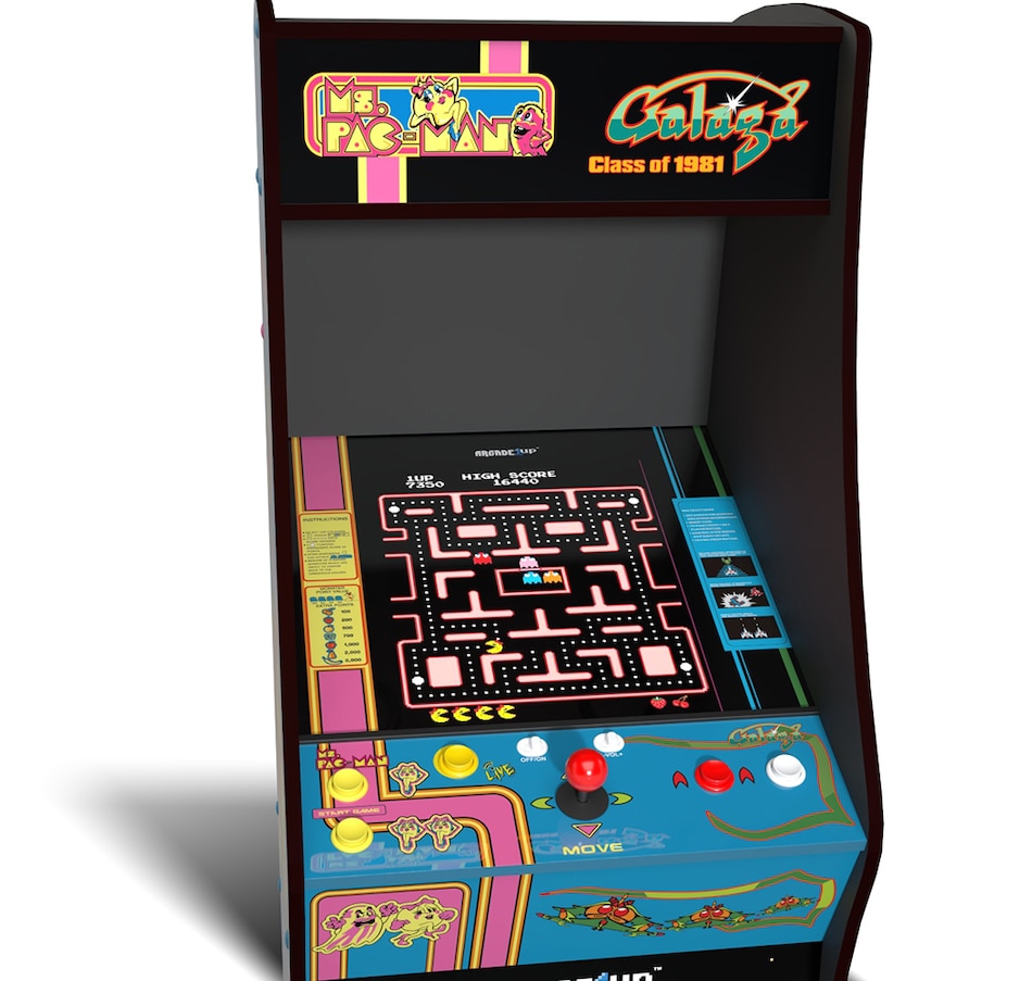 Electronics - Video Games - Retro Gaming - Arcade1Up Ms. Pac-Man and ...