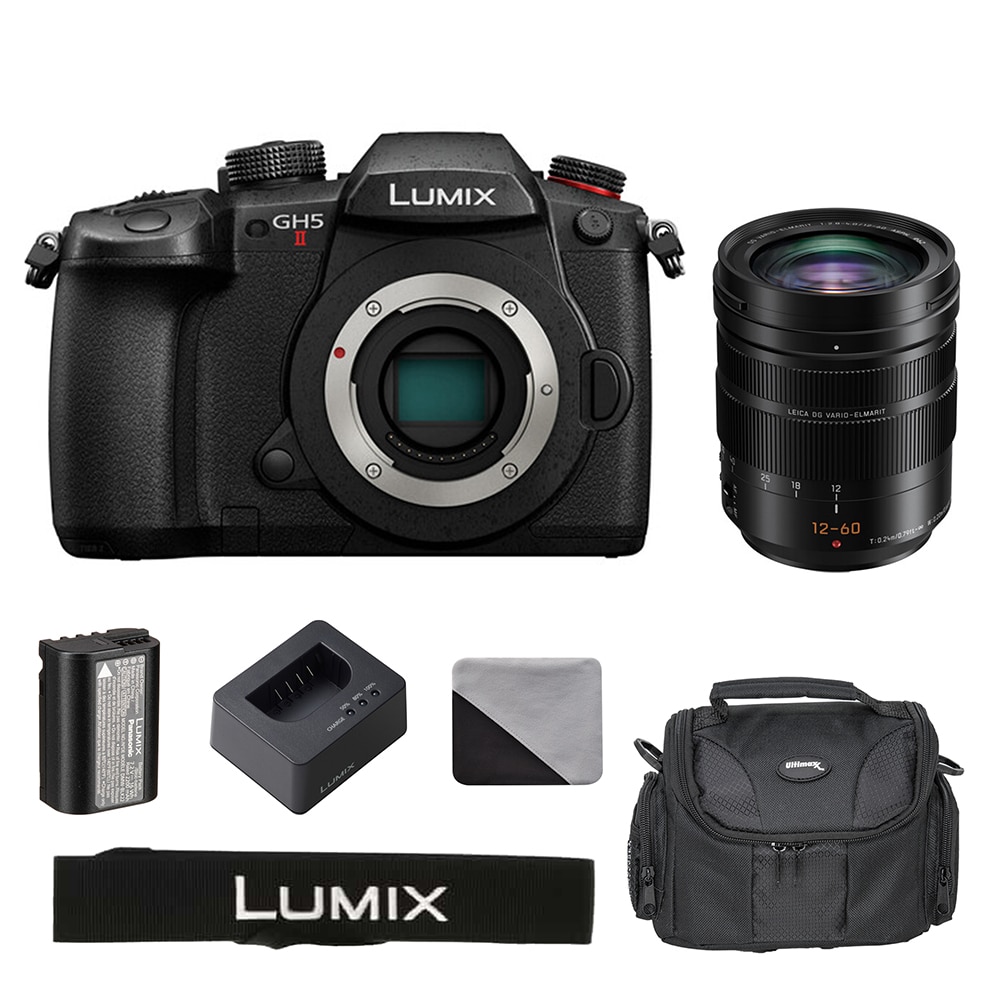 Panasonic Lumix GH5 II Mirrorless Camera with 12-60mm Lens