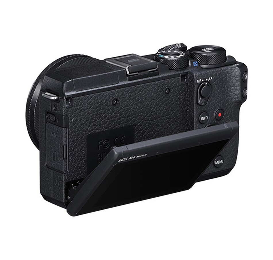 Image 723468_ALTMORE4.jpg, Product 723-468 / Price $1,499.99, Canon EOS M6 Mark II Mirrorless Camera with 15-45mm Lens and EVF from Canon on TSC.ca's Electronics department