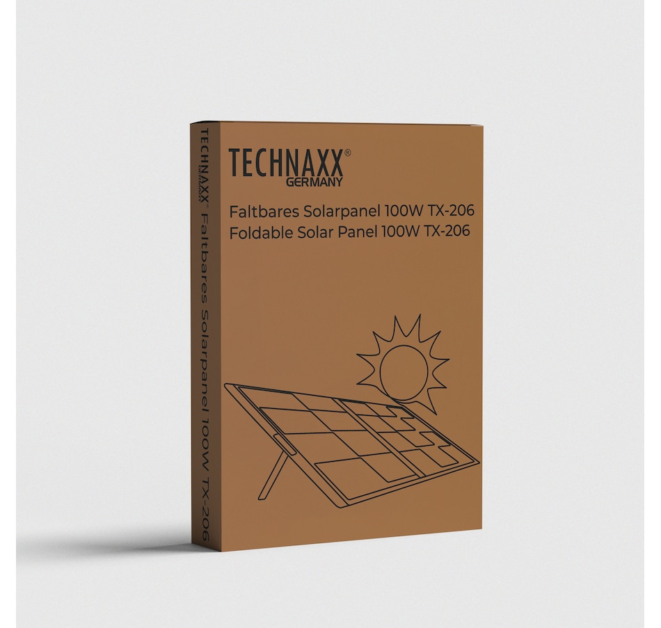 Image 723476_ALTMORE3.jpg, Product 723-476 / Price $399.99, Technaxx TX-206 100-Watt Foldable Solar Panel from Technaxx on TSC.ca's Electronics department