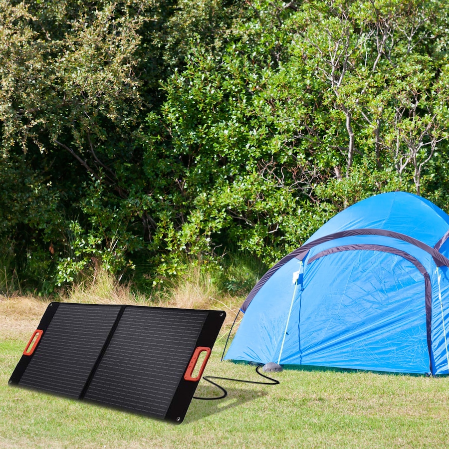 Image 723476_ALTMORE4.jpg, Product 723-476 / Price $399.99, Technaxx TX-206 100-Watt Foldable Solar Panel from Technaxx on TSC.ca's Electronics department