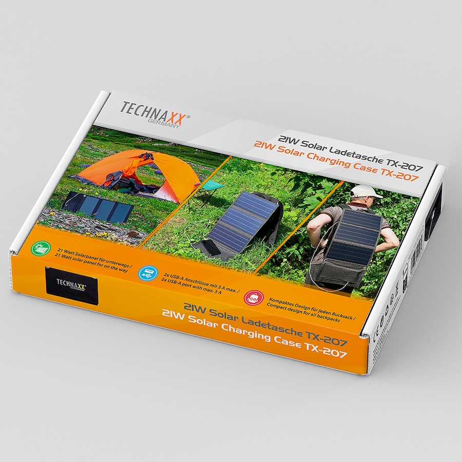 Image 723477_ALTMORE5.jpg, Product 723-477 / Price $119.99, Technaxx TX-207 21-Watt Solar Charging Case from Technaxx on TSC.ca's Electronics department