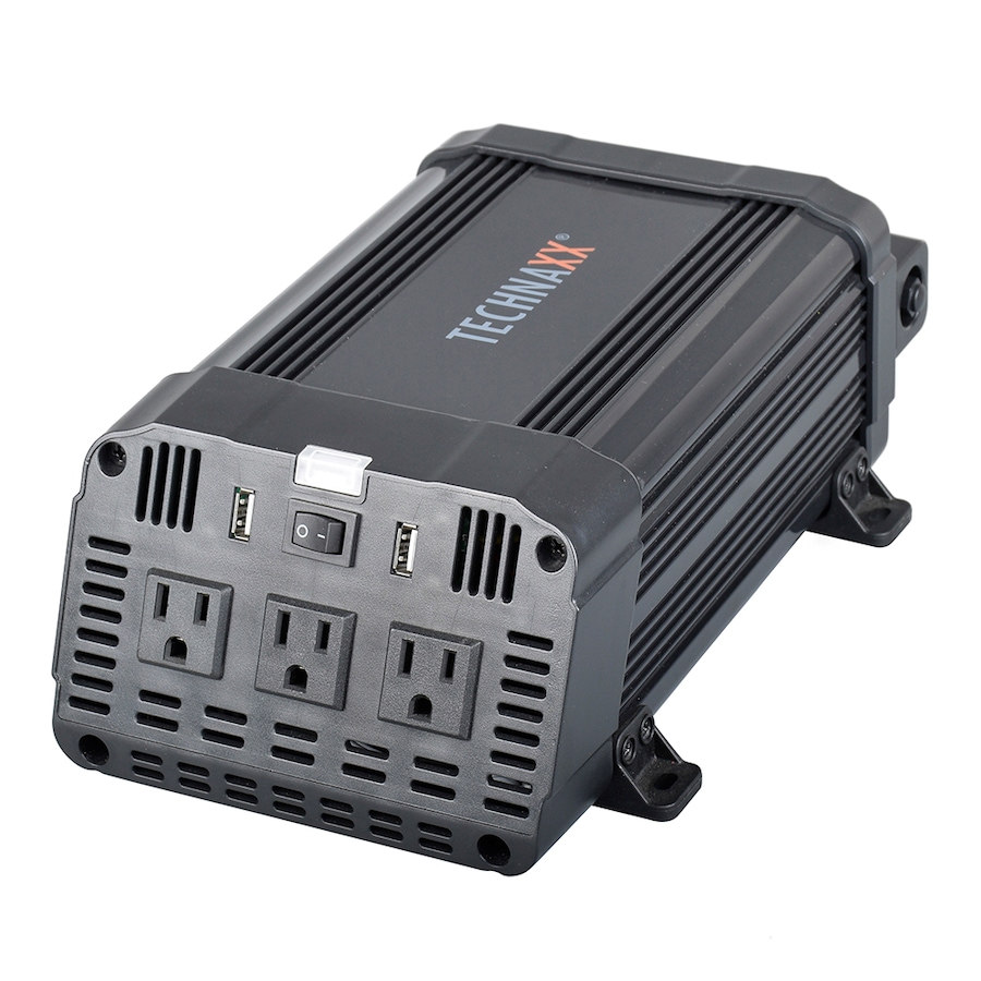 Image 723490.jpg, Product 723-490 / Price $209.99, Technaxx TE16 1200W Power Inverter from Technaxx on TSC.ca's Electronics department