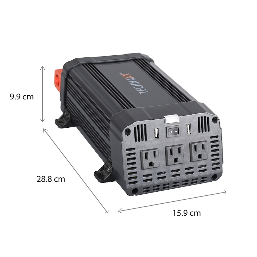 Image 723490_ALTMORE4.jpg, Product 723-490 / Price $209.99, Technaxx TE16 1200W Power Inverter from Technaxx on TSC.ca's Electronics department