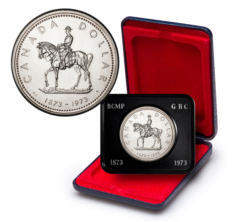 Image 723534_ALTMORE4.jpg, Product 723-534 / Price $649.95, 2023 $50 RCMP 150th Anniversary with Exclusive Bonus RCMP Silver Dollar and Quarter from Royal Canadian Mint (RCM) on TSC.ca's Coins department