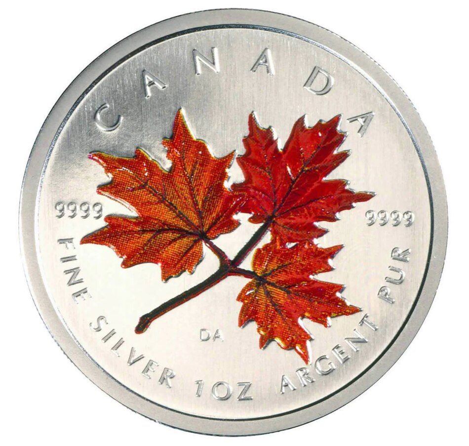 Image 723552_ALTMORE1.jpg, Product 723-552 / Price $99.95, 2001 Silver Maple Leaf Coin in Colour from Royal Canadian Mint (RCM) on TSC.ca's Coins department