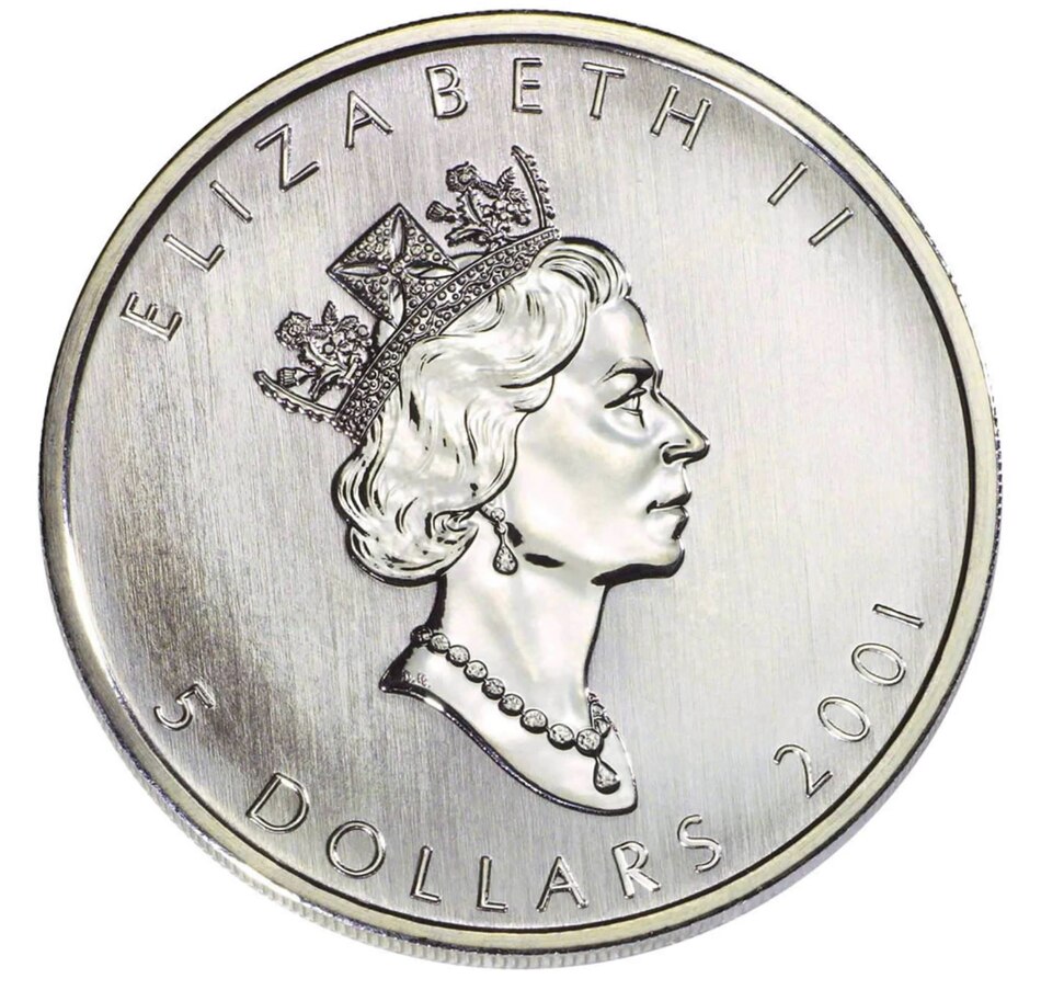 Image 723552_ALTMORE2.jpg, Product 723-552 / Price $99.95, 2001 Silver Maple Leaf Coin in Colour from Royal Canadian Mint (RCM) on TSC.ca's Coins department