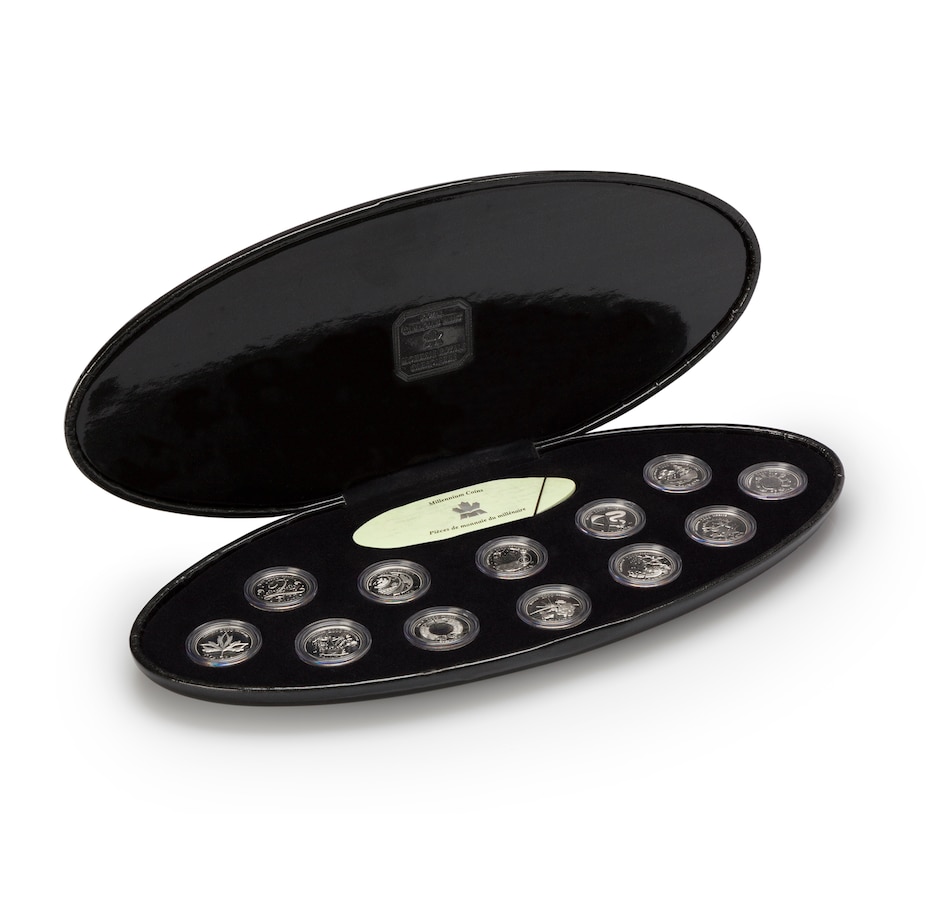 Image 723564_ALTMORE1.jpg, Product 723-564 / Price $149.95, 2000 Proof Silver Quarter Set from Royal Canadian Mint (RCM) on TSC.ca's Coins department