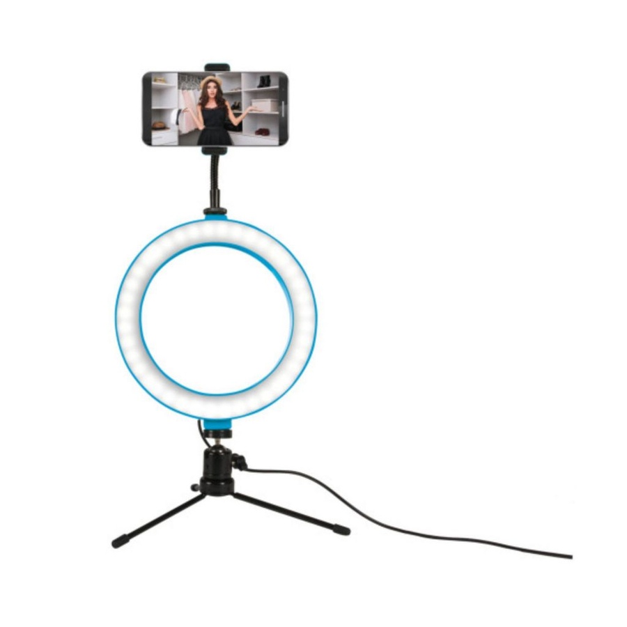 Image 723614.jpg, Product 723-614 / Price $24.99, Brilliant Ideas 6" LED Ring Light from  Brilliant Ideas on TSC.ca's Electronics department