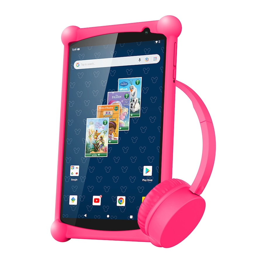 Image 723629.jpg, Product 723-629 / Price $149.99, Disney Smartab 8" Android Tablet Bundle (Pink) from Disney on TSC.ca's Electronics department