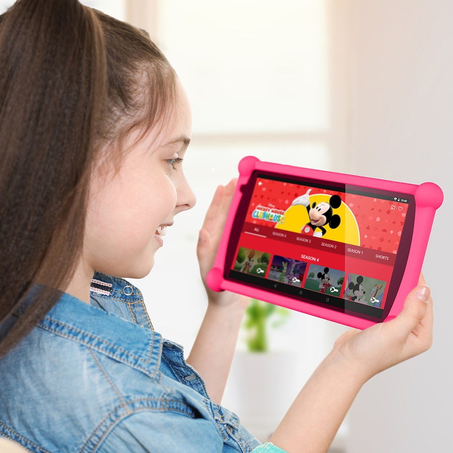 Image 723629_ALTMORE1.jpg, Product 723-629 / Price $149.99, Disney Smartab 8" Android Tablet Bundle (Pink) from Disney on TSC.ca's Electronics department