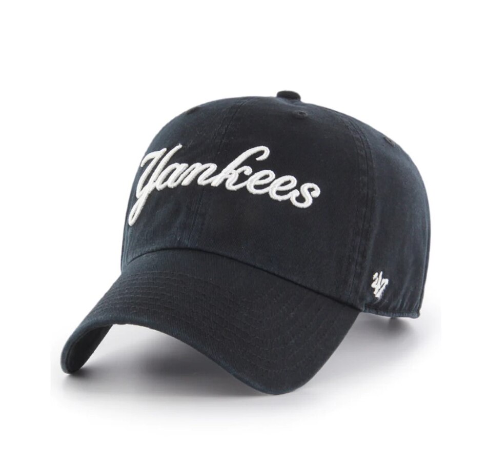 Image 723841.jpg, Product 723-841 / Price $36.99, New York Yankees MLB Script Logo Cooperstown Clean-Up Cap on TSC.ca's Sports department